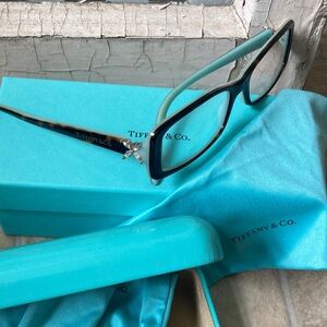 Tiffany & Co. Teal and Black Women's Glasses